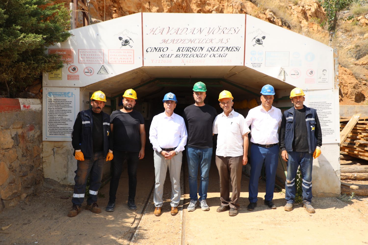 Our Mayor Adem Şengülden Visits Aerial Mining Operation