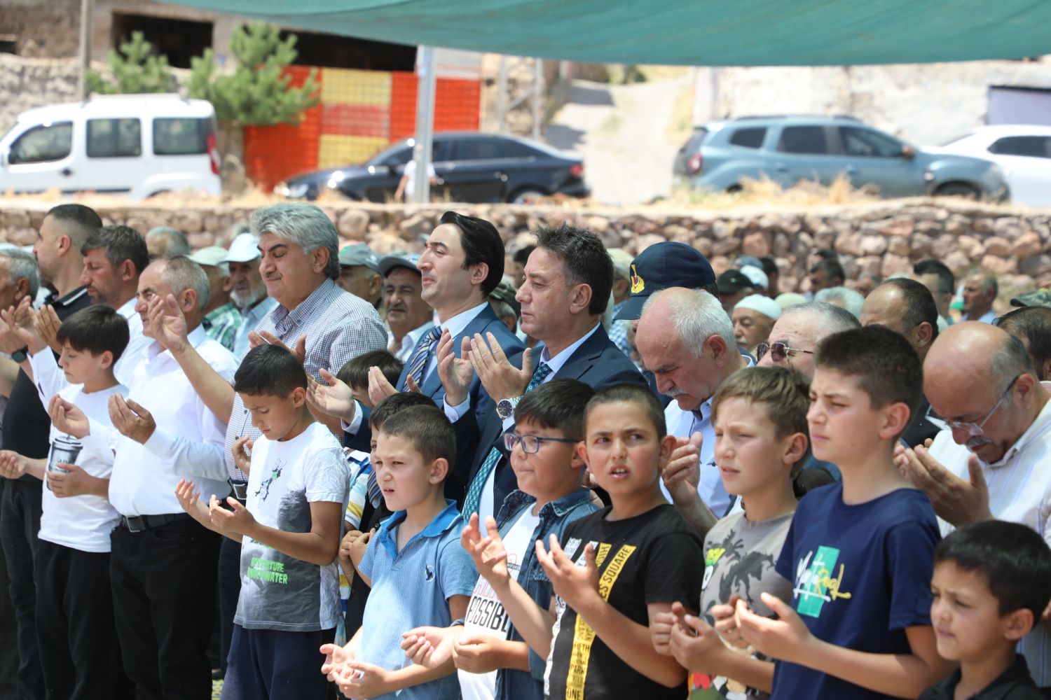 Rain prayers were offered in our Çomaklı neighborhood.