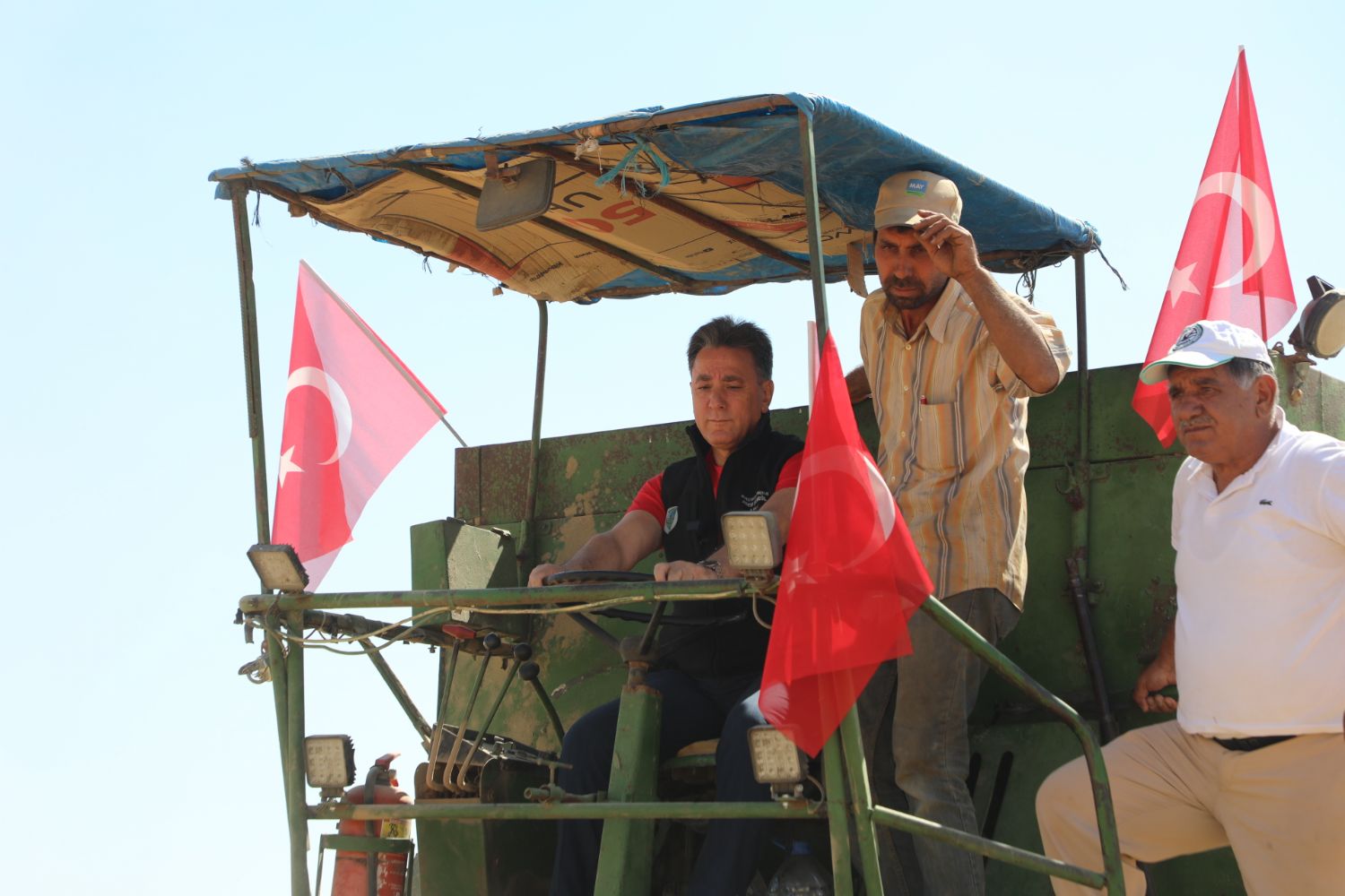 Our Mayor Adem Şengül Visits Gacer Harvest